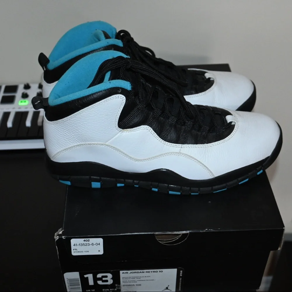 COPY - Air Jordan retro og powder blue 10s - Picture 4 of 6